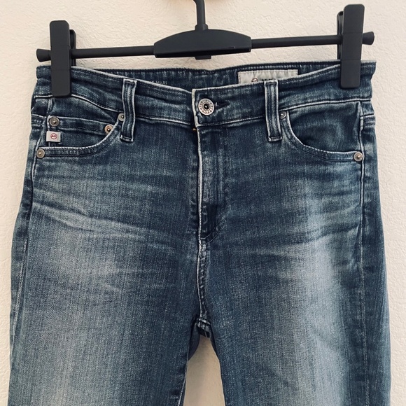 AG DENIM The Mari High-Rise Slim Straight Stretch Jeans - Picture 2 of 8